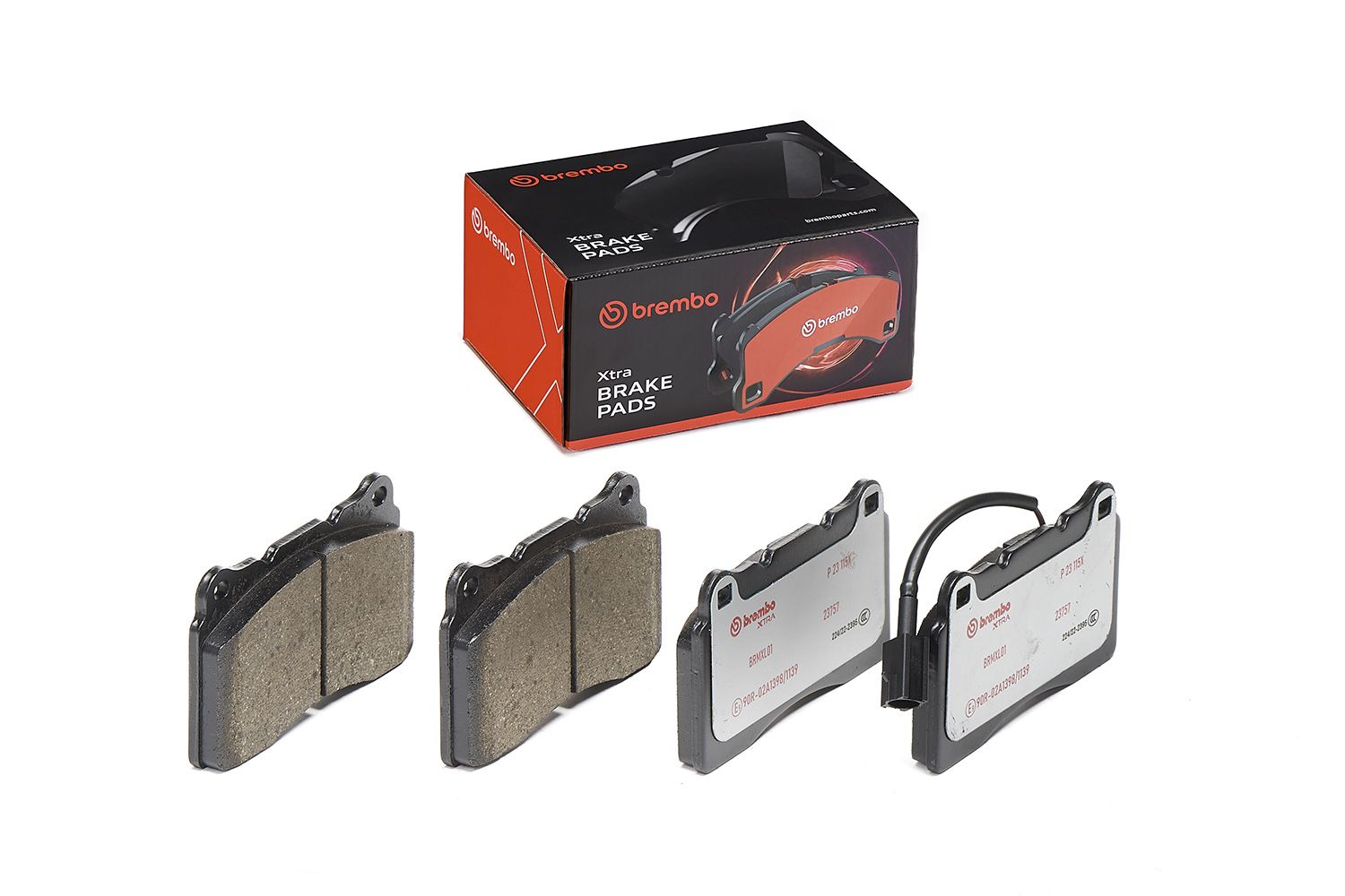 BREMBO P 23 115X Brake pad set, disc brake