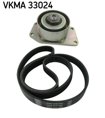 SKF VERTEVO VKMA 33024 V-ribbed belt set