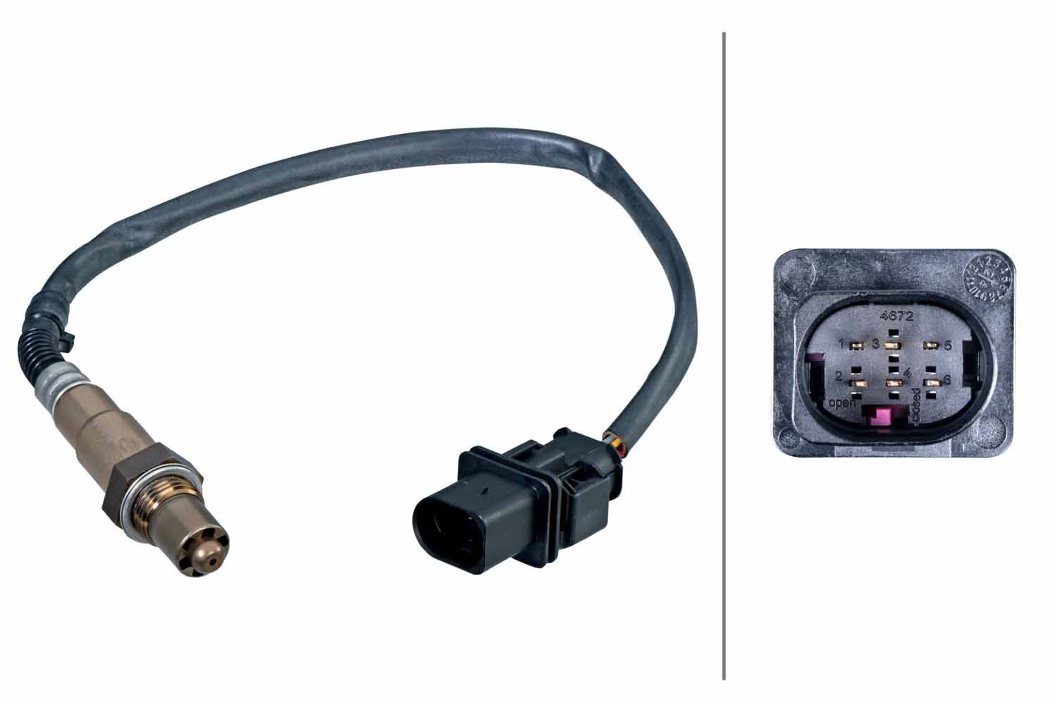 HELLA 6PA 358 244-461 Oxygen sensor