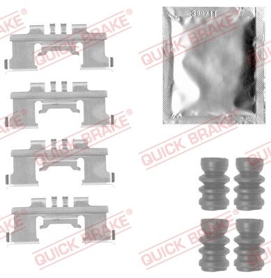 QUICK BRAKE 109-1812 Accessory kit, disc brake pad