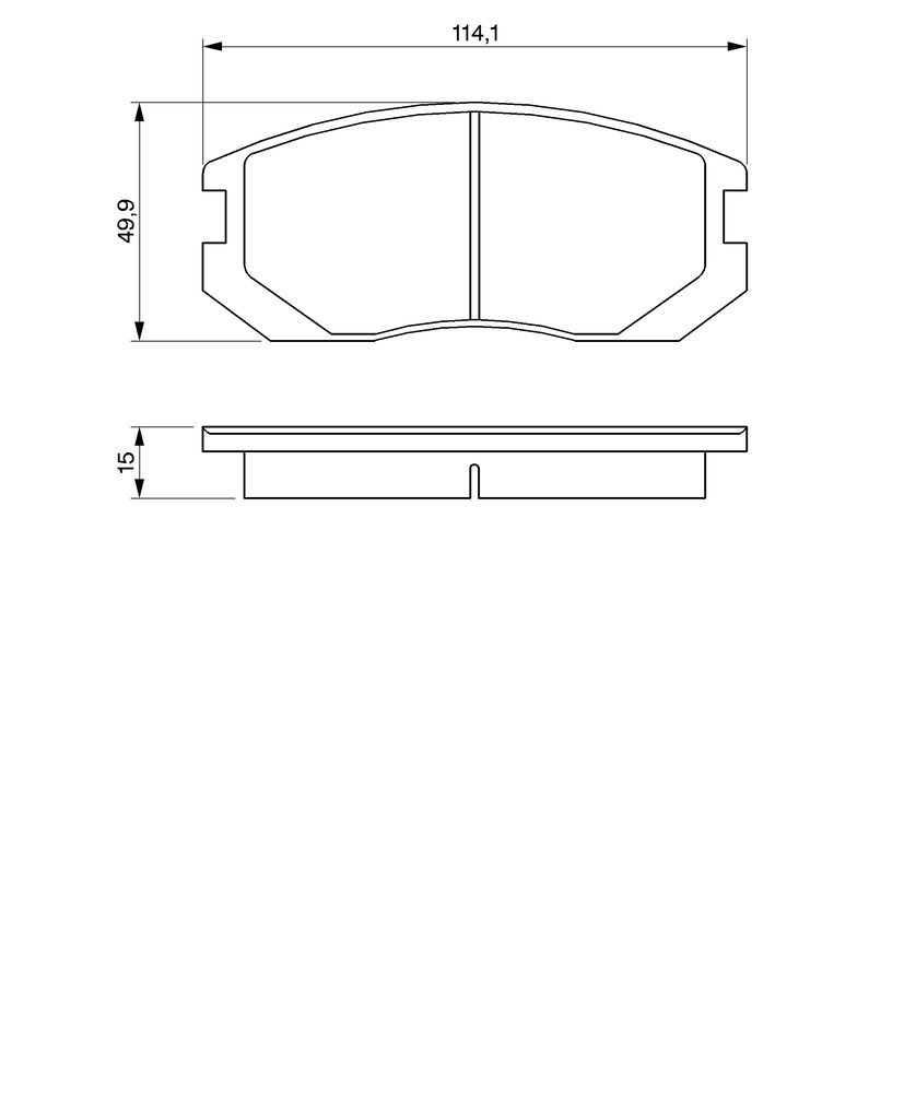 Brake Pad Set, disc brake-4
