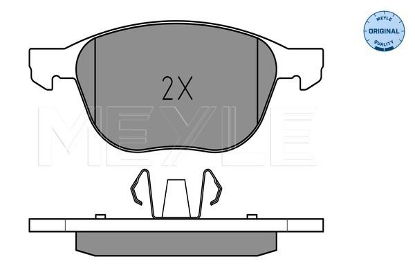 Brake Pad Set, disc brake-1