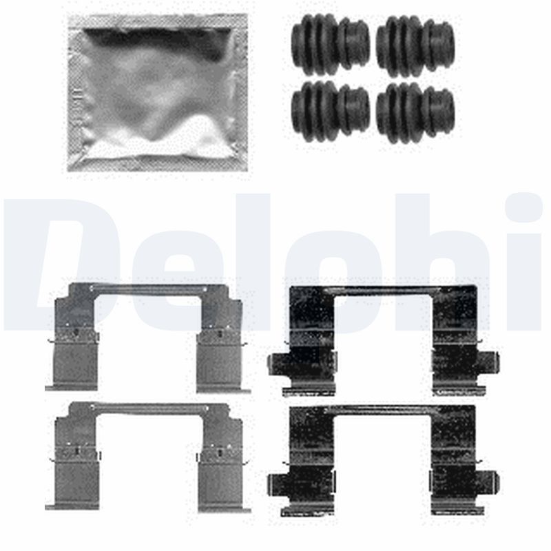 DELPHI LX0585 Accessory kit, disc brake pad