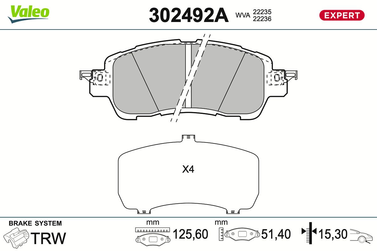 Brake Pad Set, disc brake-main