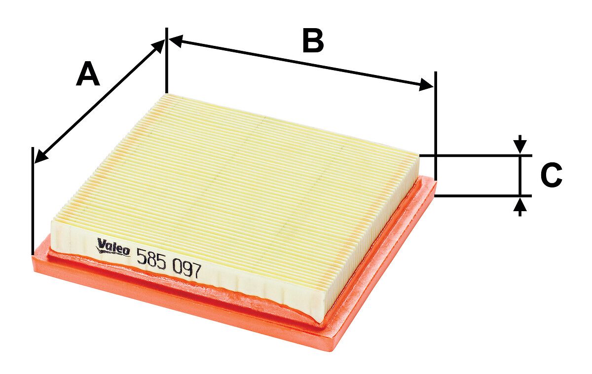 VALEO 585097 Oro filtras