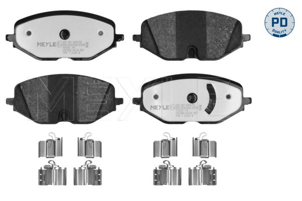 MEYLE 025 261 6920/PD Brake pad set, disc brake