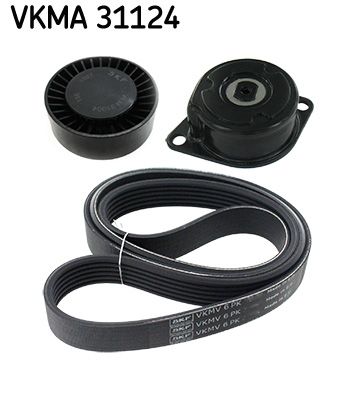 SKF VKMA 31124 V-ribbed belt set