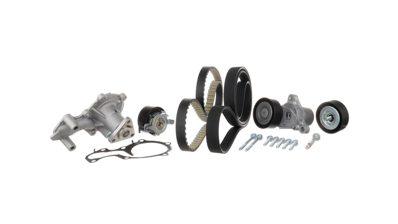 SKF VKMC 14003 Water pump + timing/v-ribbed belt set