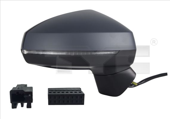 TYC 302-0099 Exterior mirror