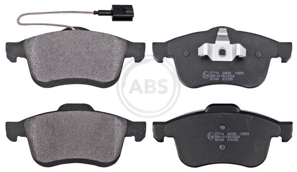 A.B.S. 37714 Brake pad set, disc brake