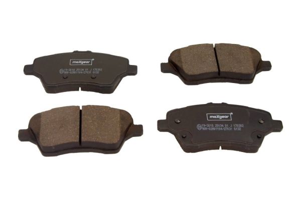 MAXGEAR 19-3018 Brake pad set, disc brake