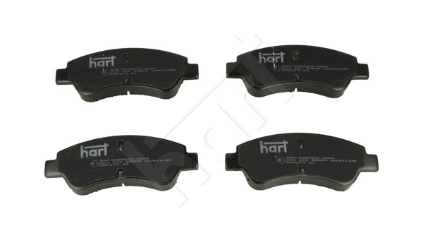 HART 221 604 Brake pad set, disc brake
