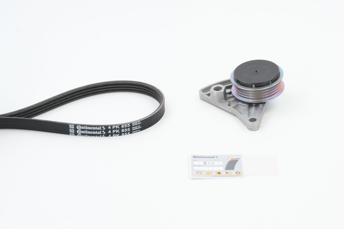 CONTINENTAL CTAM 4PK855K1 V-ribbed belt set
