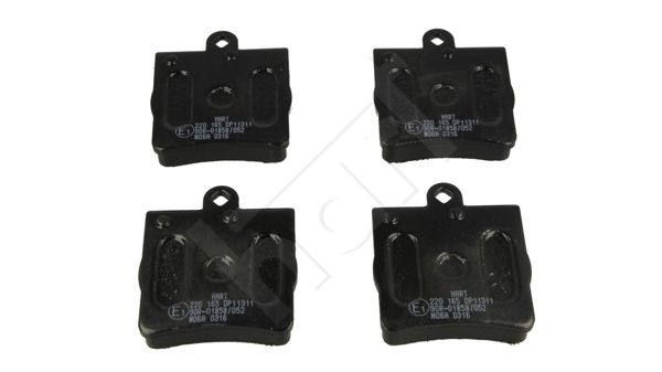 HART 220 165 Stabdžių trinkelių rinkinys, diskinis stabdys