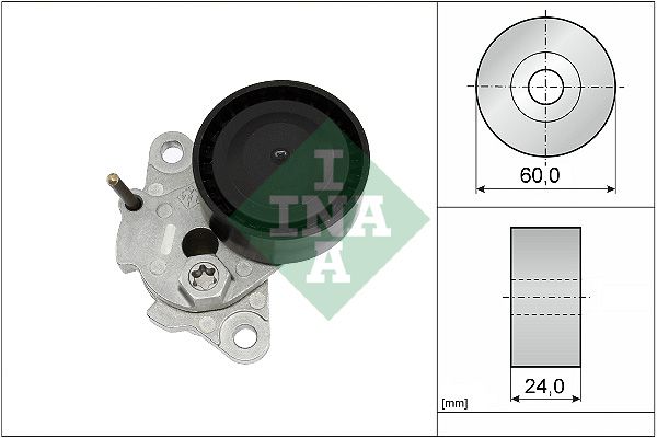 Belt Tensioner, V-ribbed belt