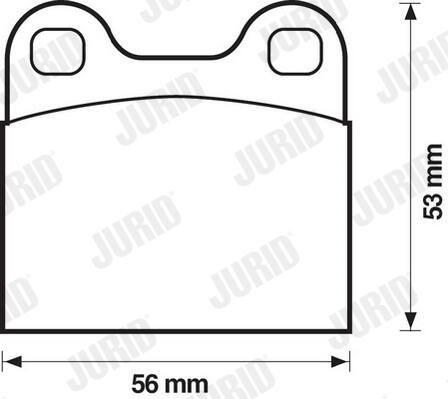 Brake Pad Set, disc brake-1