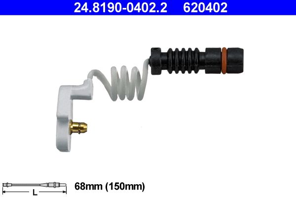 ATE 24.8190-0402.2 Warning contact, brake pad wear