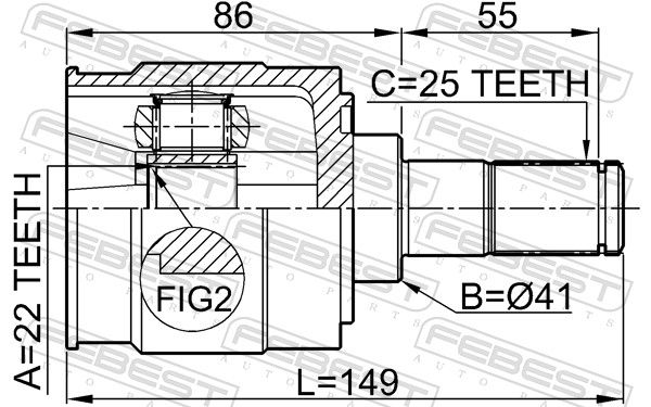 Joint Kit, drive shaft-1