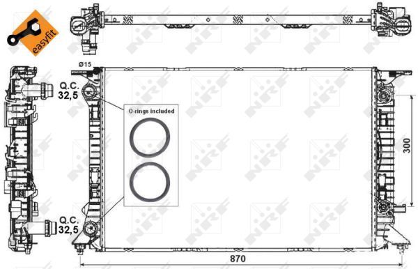 Radiator, engine cooling-6