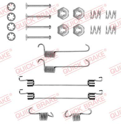 QUICK BRAKE 105-0650 Accessory kit, brake shoes