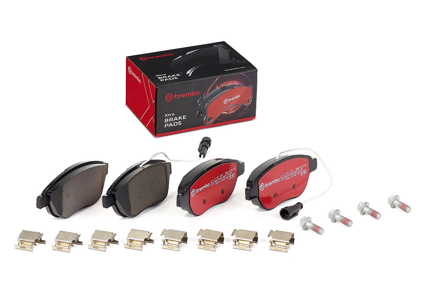 BREMBO P 23 137X Brake pad set, disc brake