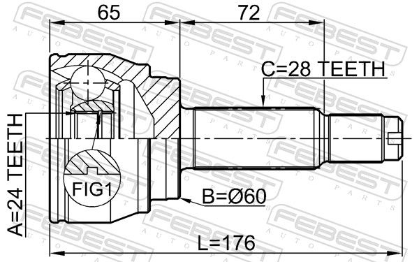 Joint Kit, drive shaft-1