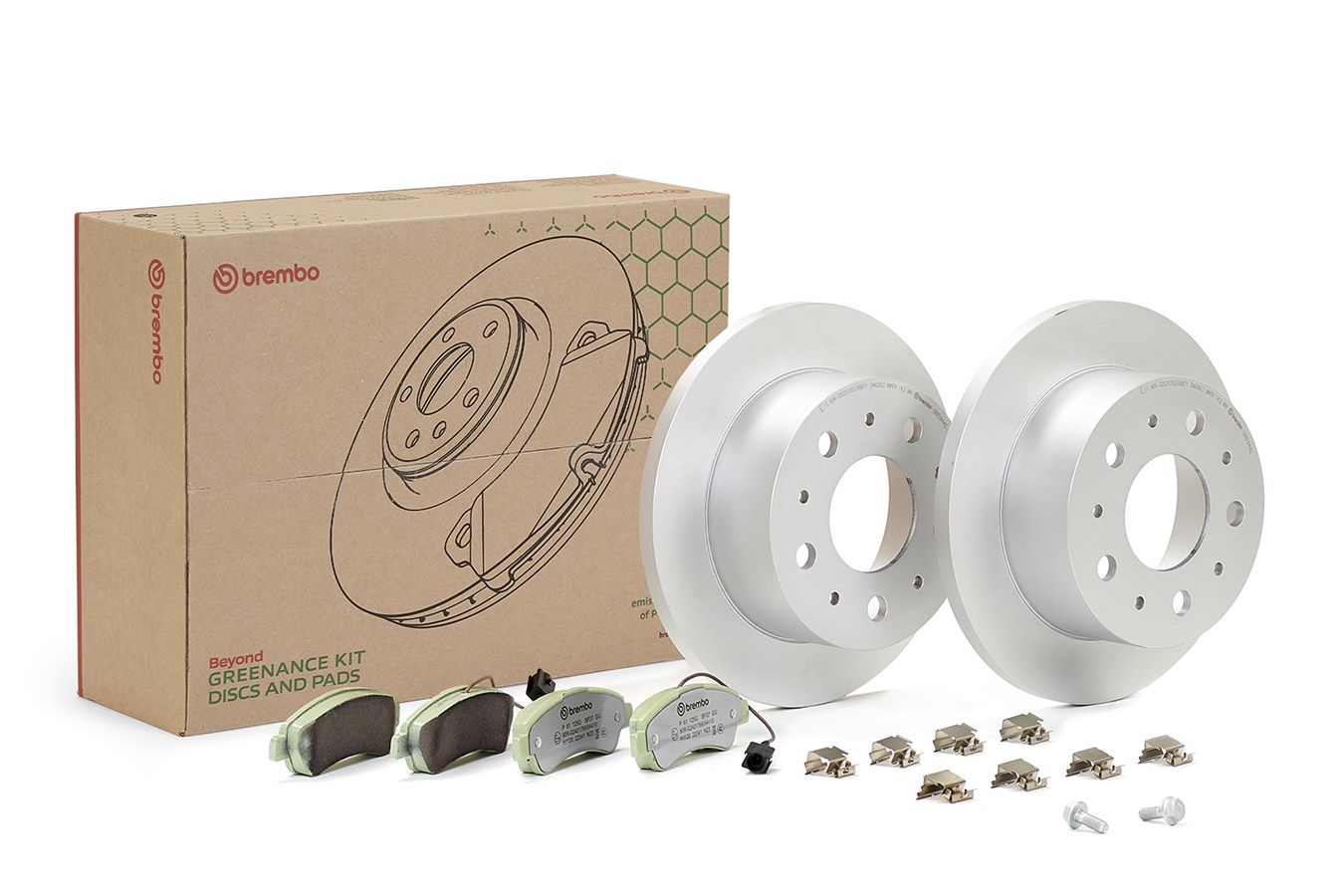 BREMBO KT 10 004 Brake kit, disc brake
