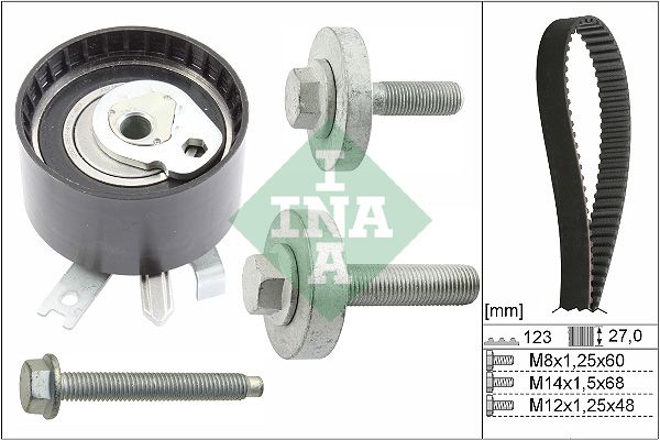 SCHAEFFLER INA 530 0197 10 Timing belt kit