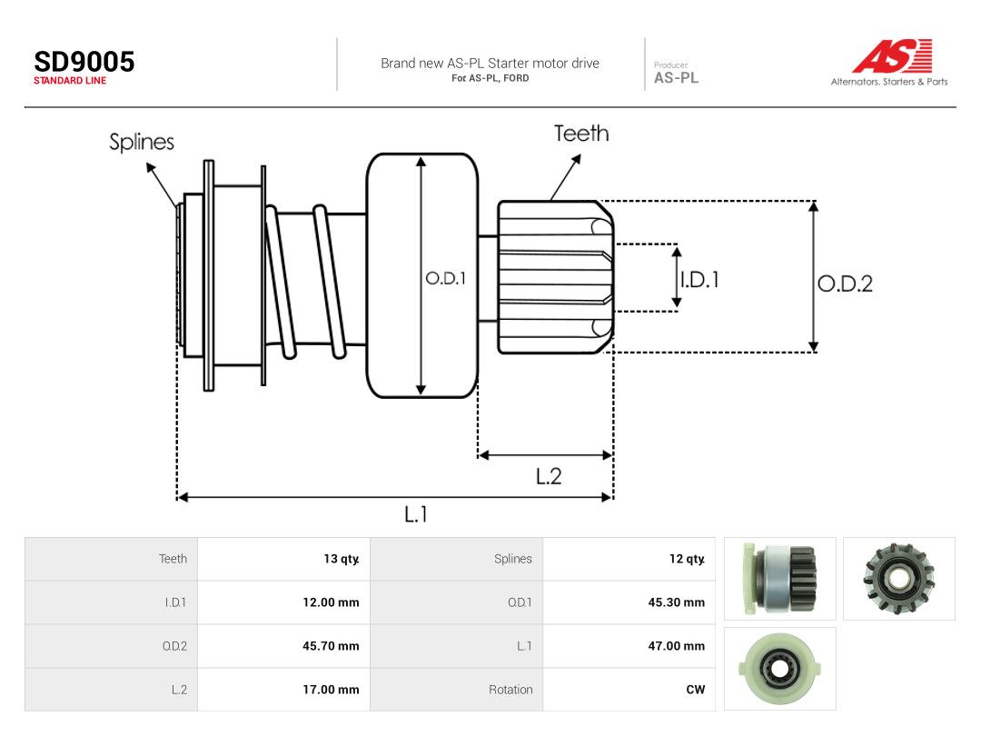Freewheel Gear, starter-3