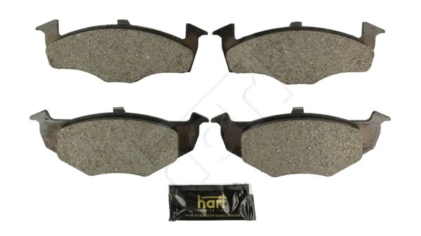 HART 249 182 Stabdžių trinkelių rinkinys, diskinis stabdys