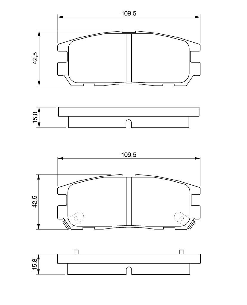 Brake Pad Set, disc brake-6