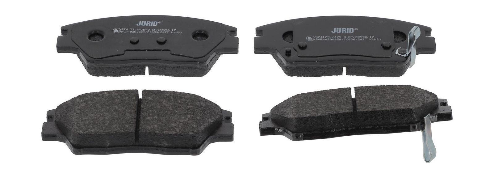 JURID 574177J Brake pad set, disc brake