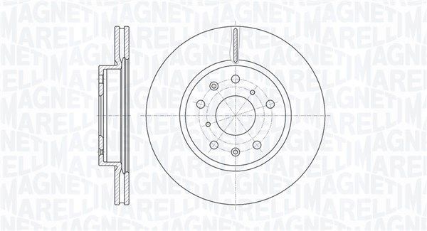 MAGNETI MARELLI 361302040120 Brake disc