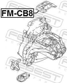 Mounting, engine-1