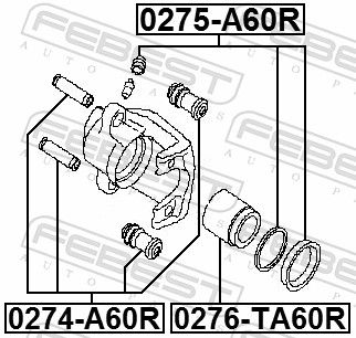 Piston, brake caliper-1