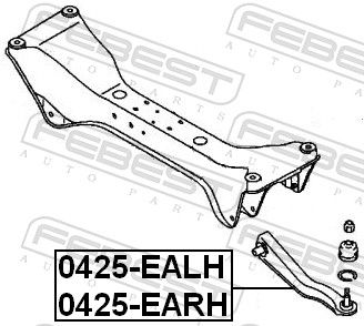 Control/Trailing Arm, wheel suspension-1