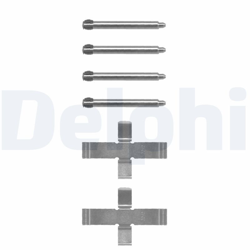 DELPHI LX0070 Accessory kit, disc brake pad
