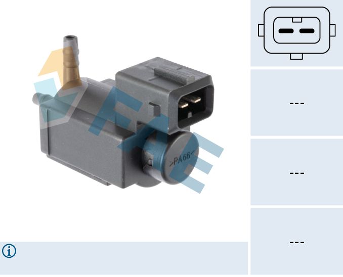 FAE 56032 Egr valve, exhaust control