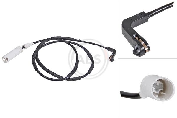 įspėjimo kontaktas, stabdžių trinkelių susidėvėjimas