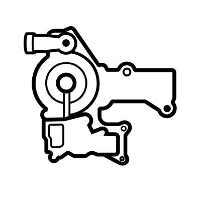 NRF 20220058 Oil separator, crankcase ventilation