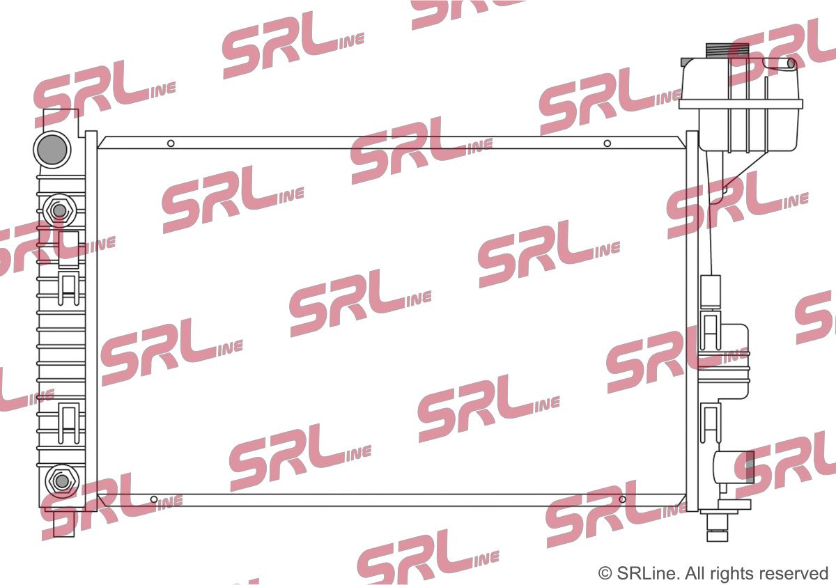 Radiator, engine cooling