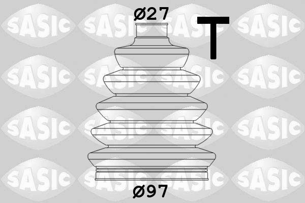 SASIC 1904043 Bellow kit, drive shaft