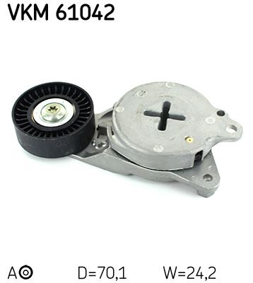 SKF VERTEVO VKM 61042 Belt tensioner, v-ribbed belt