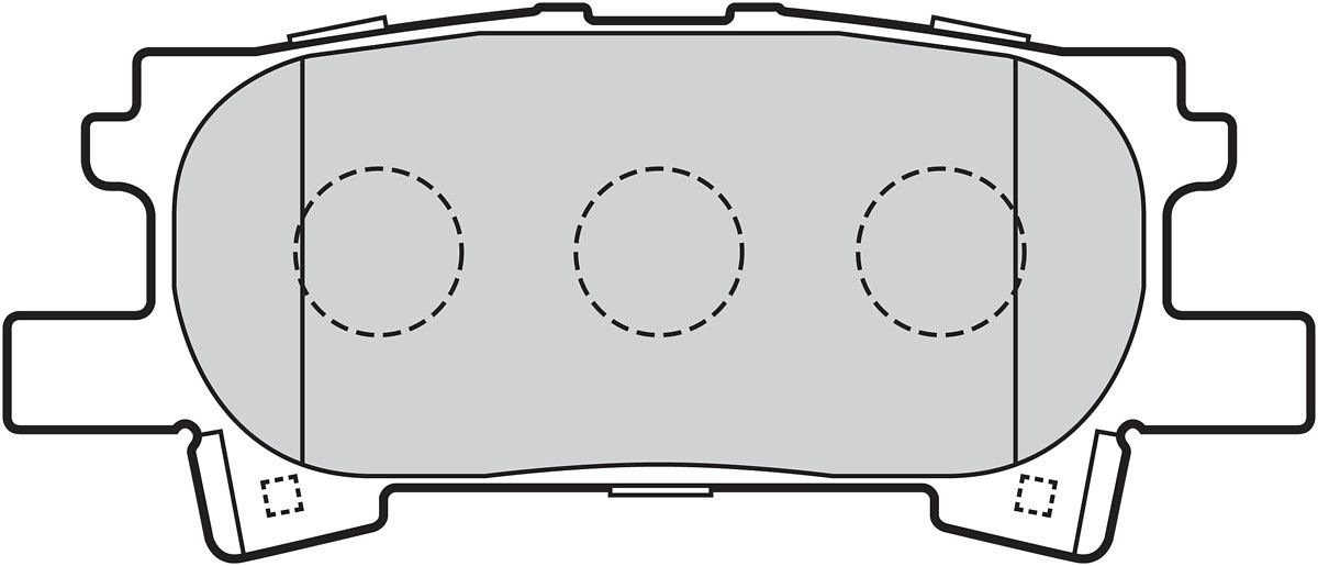 Brake Pad Set, disc brake-1