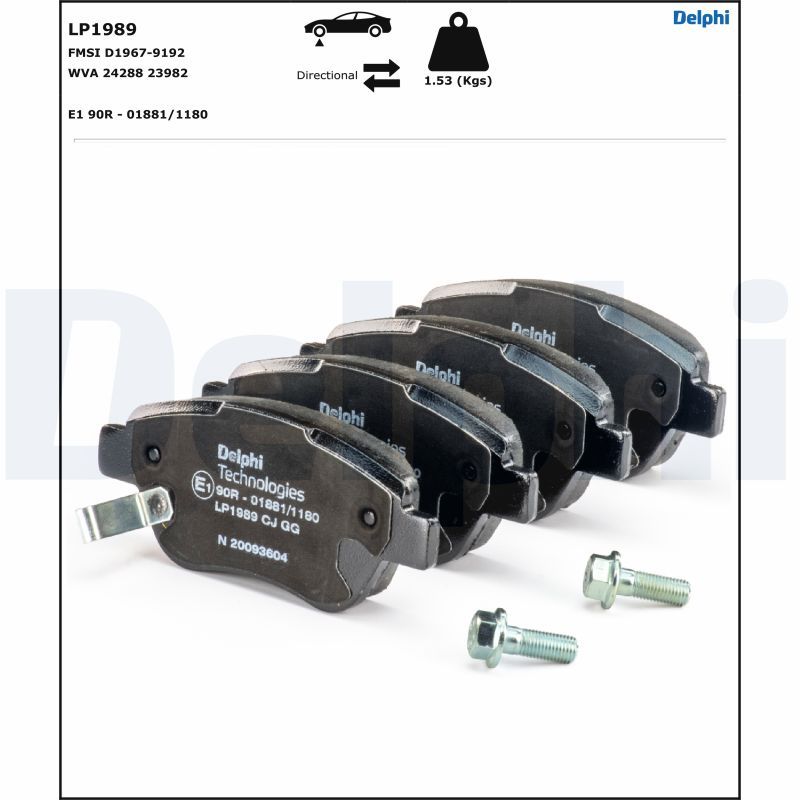 Brake Pad Set, disc brake-3