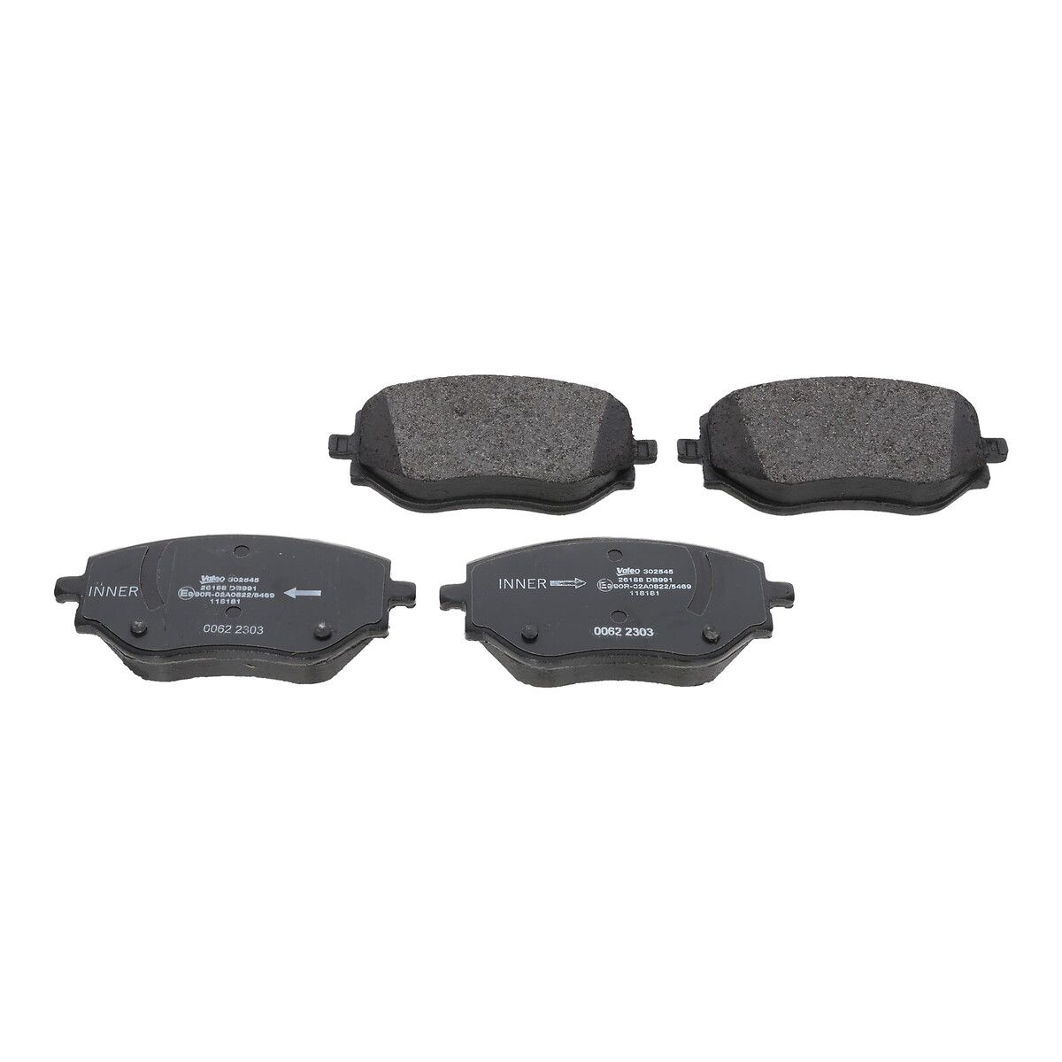Brake Pad Set, disc brake-1