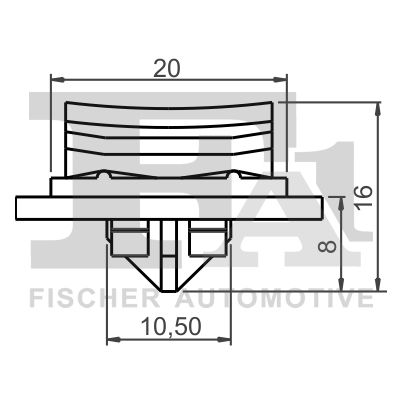 Retaining Clip, windows-1