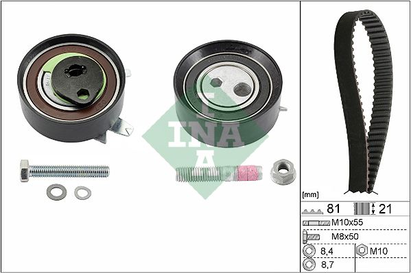 SCHAEFFLER INA 530 0062 10 Timing belt kit