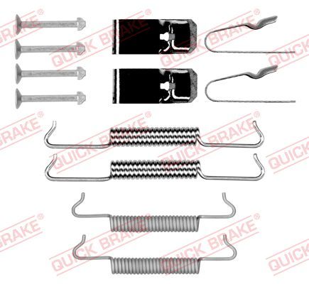 Accessory Kit, parking brake shoes