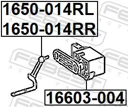 Control Arm Coupling Rod, level control-1